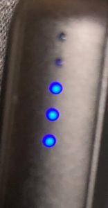 モバイルバッテリー
側面