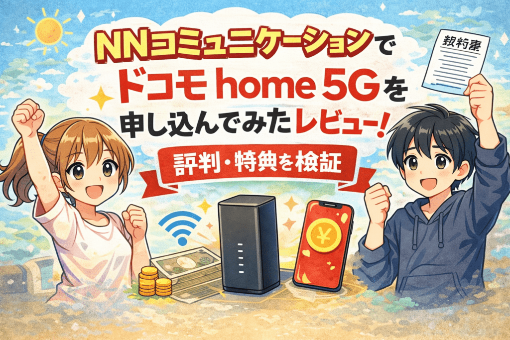 NNコミュニケーション　docomoホーム5g レビュー
